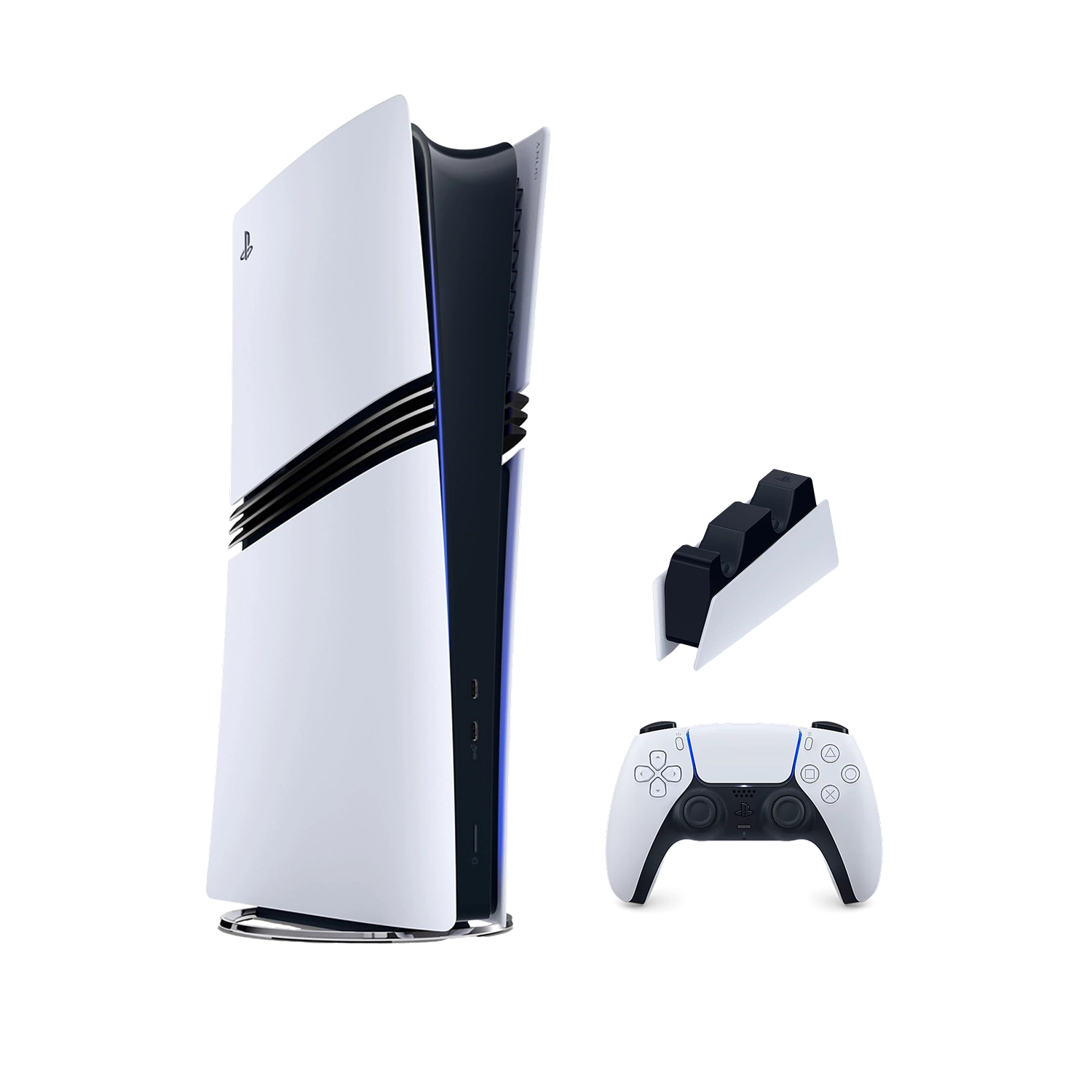 Игровая приставка Sony PlayStation 5 Pro (PS5 Pro) + зарядная станция DualSense